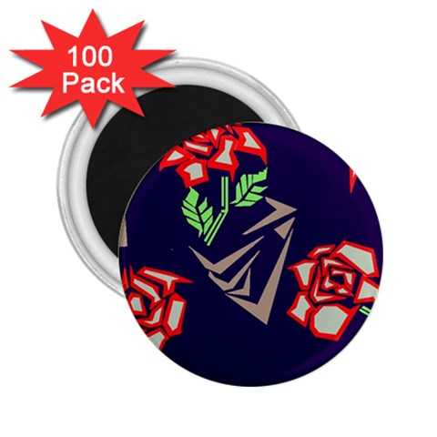 Terminator Roses 2.25  Magnet (100 pack)  from ArtsNow.com Front