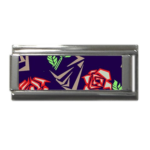 Terminator Roses Superlink Italian Charm (9mm) from ArtsNow.com Front