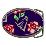 Terminator Roses Belt Buckle