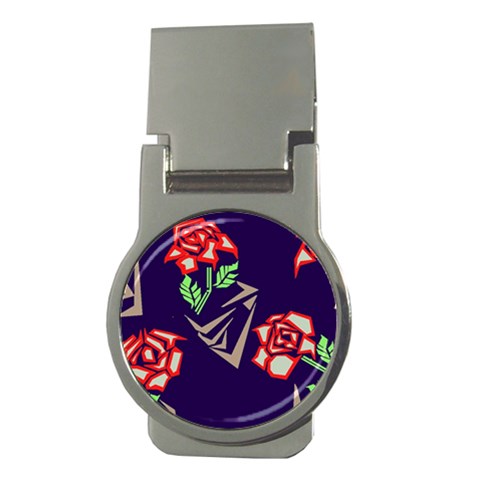 Terminator Roses Money Clip (Round) from ArtsNow.com Front