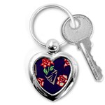Terminator Roses Key Chain (Heart)