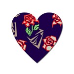 Terminator Roses Magnet (Heart)