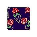 Terminator Roses Magnet (Square)