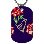 Terminator Roses Dog Tag (One Side)