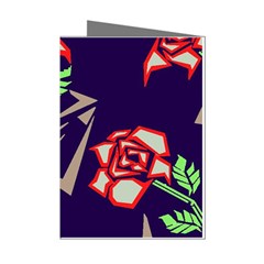 Terminator Roses Mini Greeting Cards (Pkg of 8) from ArtsNow.com Left
