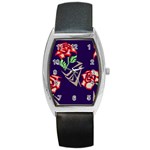 Terminator Roses Barrel Style Metal Watch