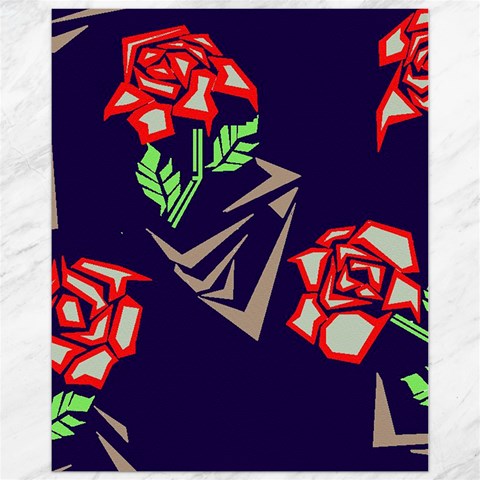 Terminator Roses Canvas 11  x 14  from ArtsNow.com 10.95 x13.48  Canvas - 1