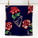Terminator Roses Face Towel