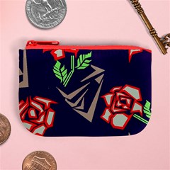 Terminator Roses Mini Coin Purse from ArtsNow.com Front