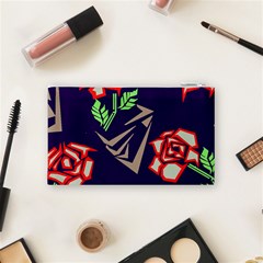 Terminator Roses Cosmetic Bag (Small) from ArtsNow.com Back