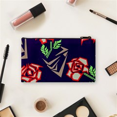 Terminator Roses Cosmetic Bag (Small) from ArtsNow.com Back