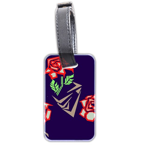 Terminator Roses Luggage Tag (two sides) from ArtsNow.com Front