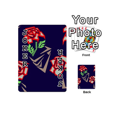 Terminator Roses Playing Cards 54 (Mini) from ArtsNow.com Front - Joker1