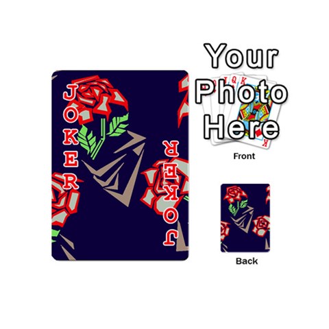 Terminator Roses Playing Cards 54 (Mini) from ArtsNow.com Front - Joker2