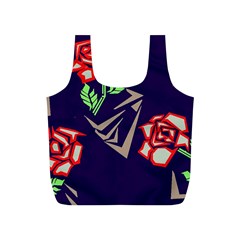 Terminator Roses Full Print Recycle Bag (S) from ArtsNow.com Back