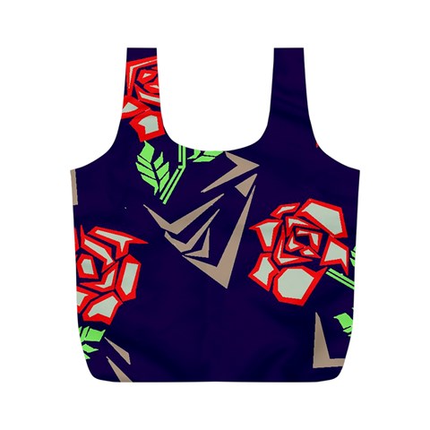 Terminator Roses Full Print Recycle Bag (M) from ArtsNow.com Front