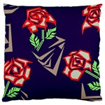 Terminator Roses Standard Flano Cushion Case (Two Sides)