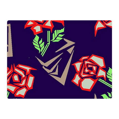 Terminator Roses Double Sided Flano Blanket (Mini) from ArtsNow.com 35 x27  Blanket Front