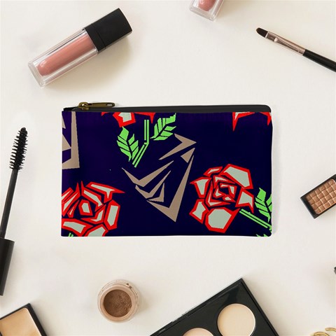 Terminator Roses Cosmetic Bag (XS) from ArtsNow.com Front