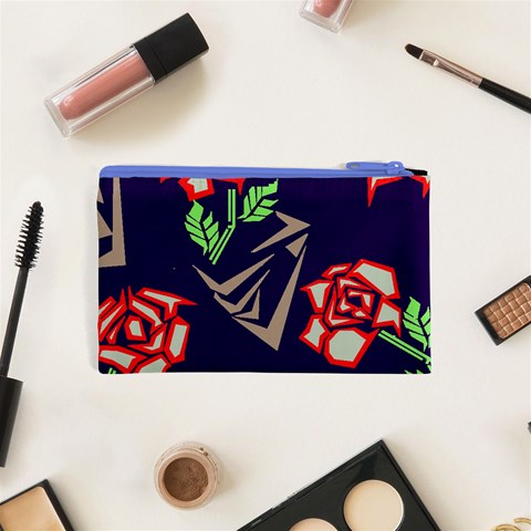 Terminator Roses Cosmetic Bag (XS) from ArtsNow.com Back