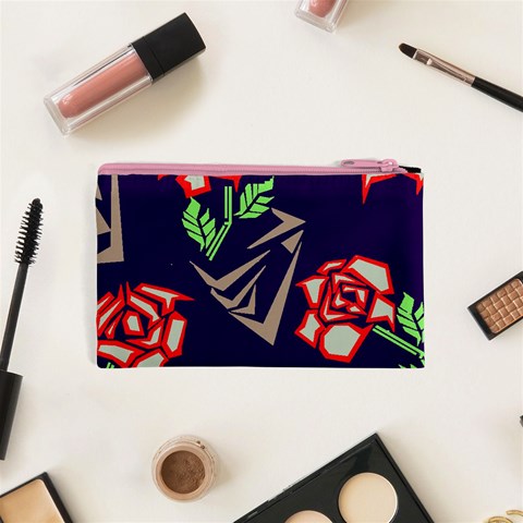 Terminator Roses Cosmetic Bag (XS) from ArtsNow.com Back