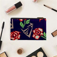 Terminator Roses Cosmetic Bag (XS) from ArtsNow.com Back