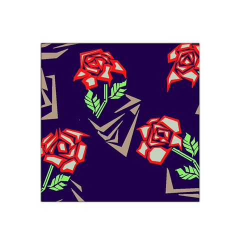 Terminator Roses Satin Bandana Scarf from ArtsNow.com Front