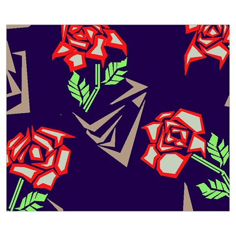 Terminator Roses Medium Tote Bag from ArtsNow.com Front