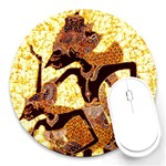 Wayang Round Mousepad