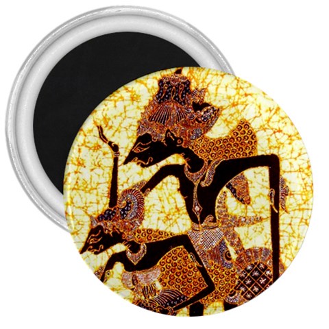 Wayang 3  Magnet from ArtsNow.com Front