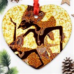 Wayang Ornament (Heart)