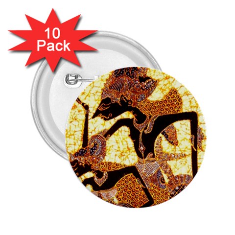 Wayang 2.25  Button (10 pack) from ArtsNow.com Front
