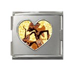 Wayang Mega Link Heart Italian Charm (18mm)