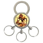 Wayang 3-Ring Key Chain