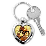 Wayang Key Chain (Heart)