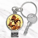 Wayang Nail Clippers Key Chain