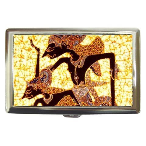 Wayang Cigarette Money Case from ArtsNow.com Front