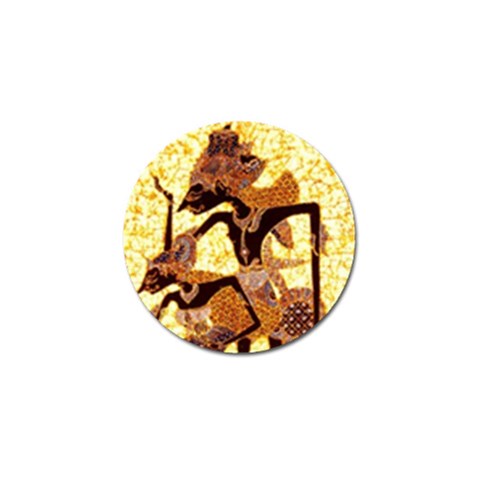 Wayang Golf Ball Marker (4 pack) from ArtsNow.com Front