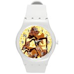 Wayang Round Plastic Sport Watch (M)