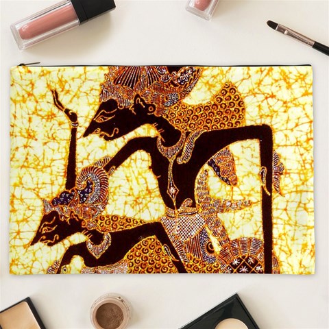 Wayang Cosmetic Bag (XXL) from ArtsNow.com Front