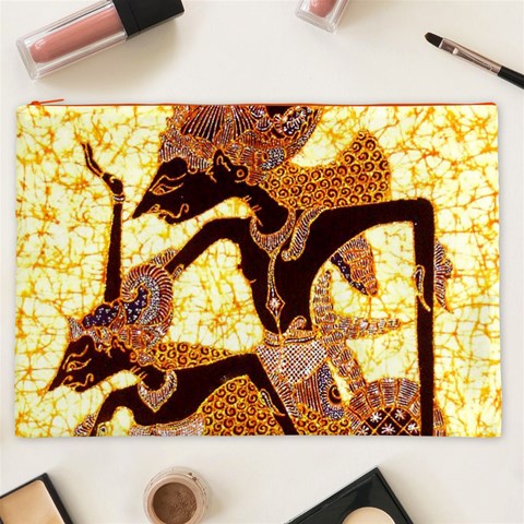 Wayang Cosmetic Bag (XXL) from ArtsNow.com Front