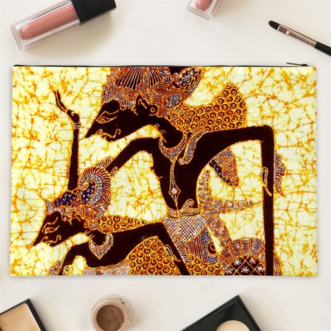 Wayang Cosmetic Bag (XXL) from ArtsNow.com Back