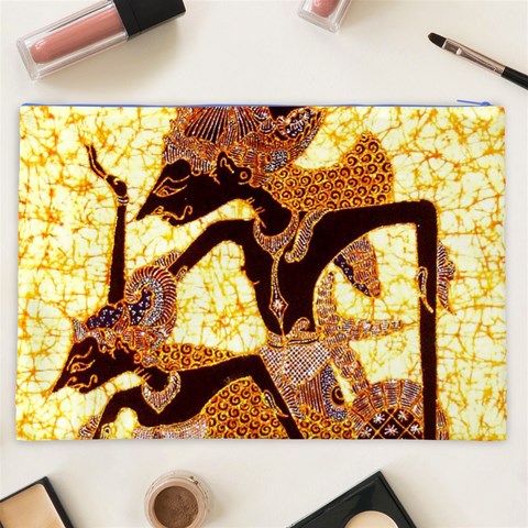 Wayang Cosmetic Bag (XXL) from ArtsNow.com Back