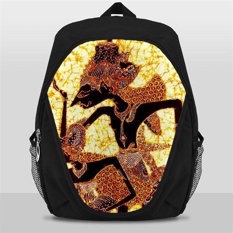 Wayang Backpack Bag from ArtsNow.com Front