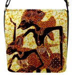 Wayang Flap Closure Messenger Bag (S)