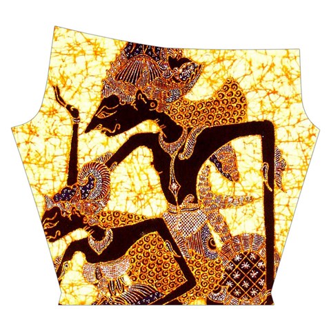 Wayang Yoga Cropped Leggings from ArtsNow.com Right