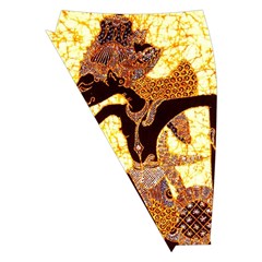 Wayang Midi Wrap Pencil Skirt from ArtsNow.com Front Left