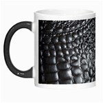 Black Alligator Leather Pattern Morph Mug