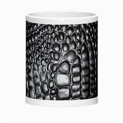 Black Alligator Leather Pattern Morph Mug from ArtsNow.com Center