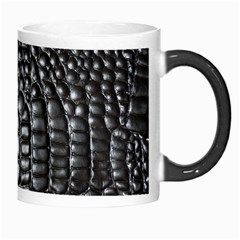 Black Alligator Leather Pattern Morph Mug from ArtsNow.com Right